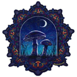 Fashion Mushroom Mandala Sticker Light Fantasy