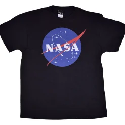 Clearance NASA Logo Black T-Shirt T-Shirt | Space