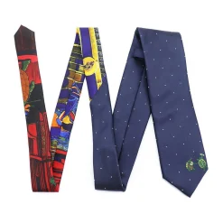 Sale Navy Dotted Terrapin Tie Ties | Grateful Dead