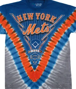 Fashion New York Mets V Tie-Dye T-Shirt T-Shirt | New York Mets