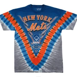 Fashion New York Mets V Tie-Dye T-Shirt T-Shirt | New York Mets