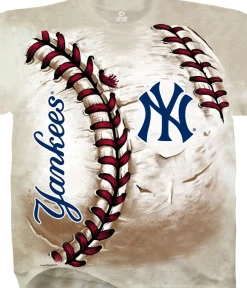 New New York Yankees Hardball Tie-Dye T-Shirt T-Shirt | New York Yankees