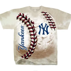 New New York Yankees Hardball Tie-Dye T-Shirt T-Shirt | New York Yankees
