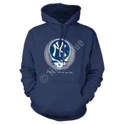 Outlet New York Yankees Steal Your Base Navy Hoodie Hoodie | New York Yankees