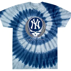New New York Yankees Steal Your Base Tie-Dye T-Shirt T-Shirt | New York Yankees