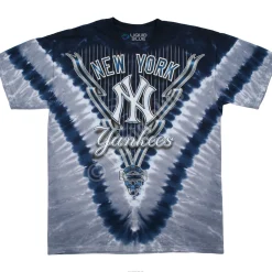 Hot New York Yankees V Tie-Dye T-Shirt T-Shirt | New York Yankees