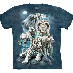 Best Night Tiger Collage Classic Cotton T-Shirt T-Shirt | Wild Animals