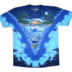New Night Time Dive Tie-Dye T-Shirt T-Shirt | Aquatic