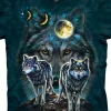 Discount Northstar Wolves Classic Cotton T-Shirt T-Shirt | Wolf Shirt Collection