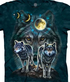 Discount Northstar Wolves Classic Cotton T-Shirt T-Shirt | Wolf Shirt Collection