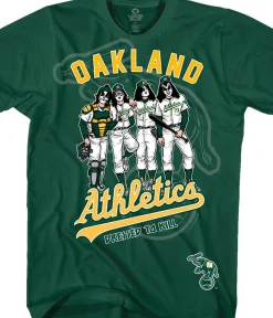 Hot Oakland Athletics Dressed to Kill Green T-Shirt T-Shirt | Oakland Athletics