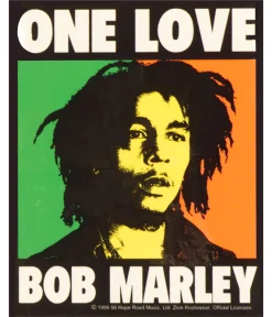 Hot One Love Sticker Rastafari Art | Bob Marley