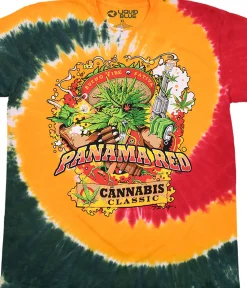 Best Panama Red Tie-Dye T-Shirt T-Shirt | Tdog