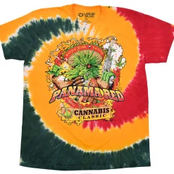 Best Panama Red Tie-Dye T-Shirt T-Shirt | Tdog