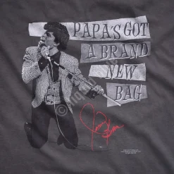 Online Papa's Got a Brand New Bag Grey Athletic T-Shirt Athletic T-Shirt | James Brown