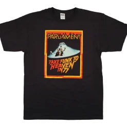 Online Parliament Funk To Heaven Navy T-Shirt T-Shirt | George Clinton