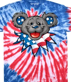 Sale Patriot Bear Head T-Shirt T-Shirt | Patriot Bear Head