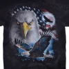 Online Patriotic Pose Tie-Dye T-Shirt T-Shirt | American Wildlife