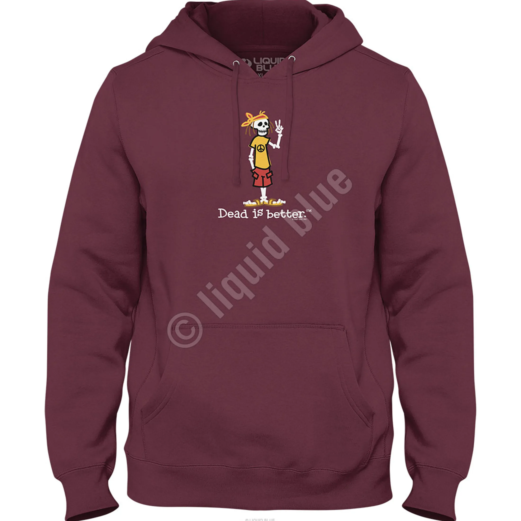Hot Peace Dead Is Better Hoodie Hoodie | Grateful Dead