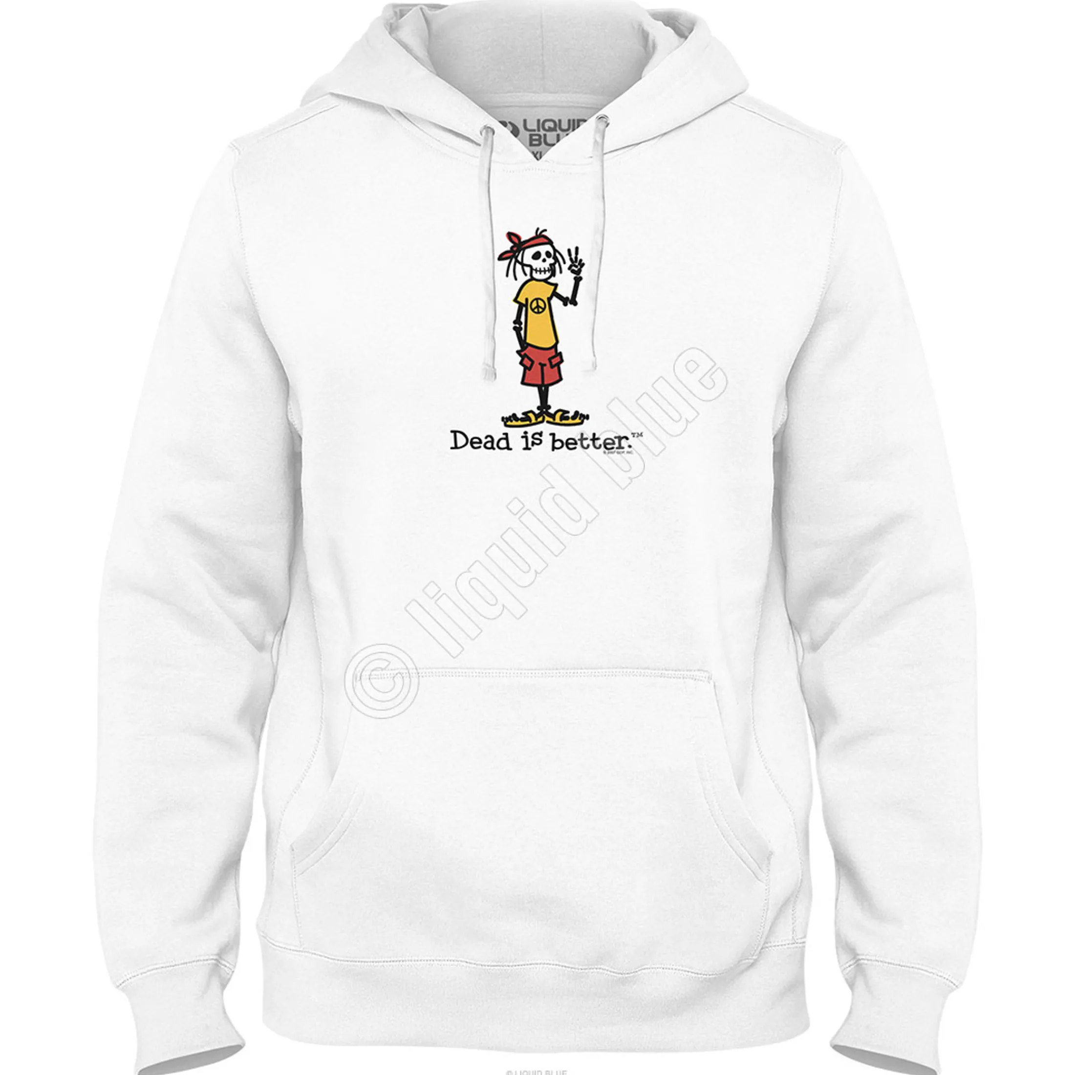 Hot Peace Dead Is Better Hoodie Hoodie | Grateful Dead