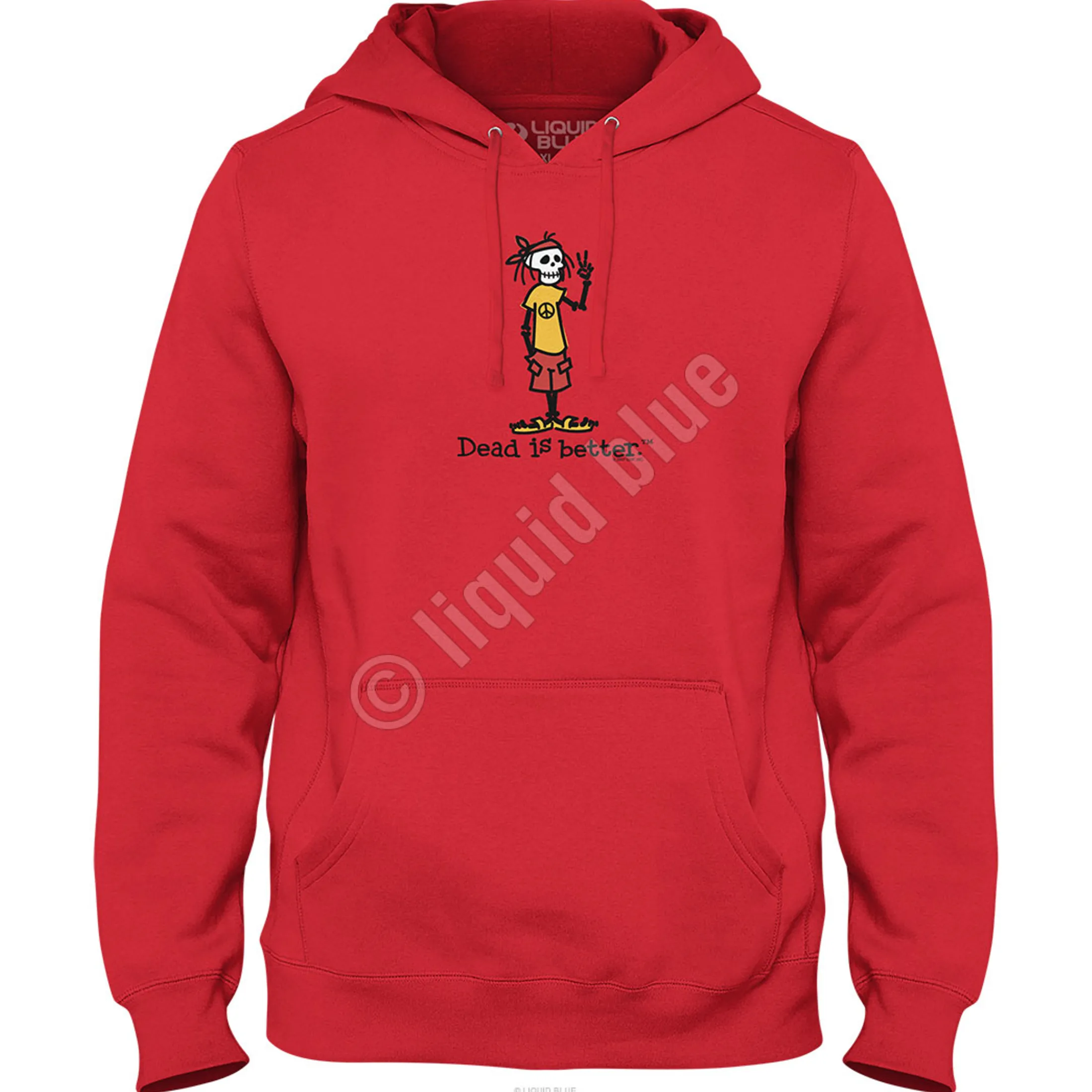 Hot Peace Dead Is Better Hoodie Hoodie | Grateful Dead