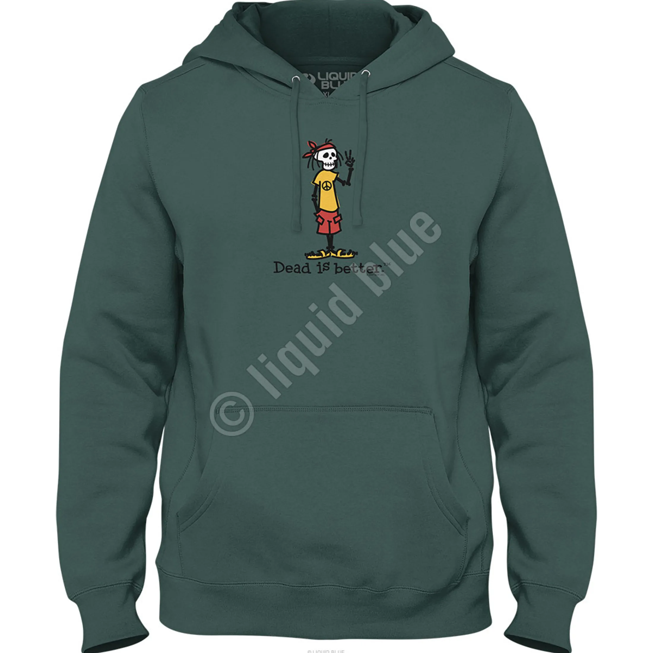 Hot Peace Dead Is Better Hoodie Hoodie | Grateful Dead