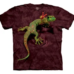 Outlet Peace Out Gecko Classic Cotton T-Shirt T-Shirt | Reptiles And Amphibians