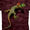 Hot Peace Out Gecko Kids' T-Shirt Kids Youth | Reptiles And Amphibians