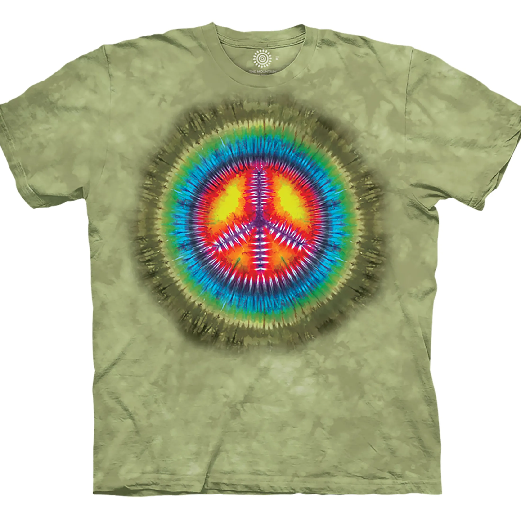 Online Peace Tie Dye Classic Cotton T-Shirt T-Shirt | Novelty