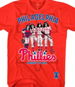 Best Philadelphia Phillies Dressed to Kill Red T-Shirt T-Shirt | Philadelphia Phillies