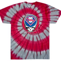 Hot Philadelphia Phillies Steal Your Base Tie-Dye T-Shirt T-Shirt | Philadelphia Phillies