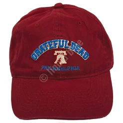 Clearance Philly 94 Red Hat Hats | Grateful Dead