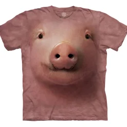 Sale Pig Face Classic Cotton T-Shirt T-Shirt | Farm