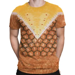 Sale Pineapple Tie-Dye T-Shirt T-Shirt | Food
