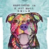 Best Pit Bull Smile Classic Cotton T-Shirt T-Shirt | Pets