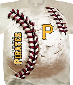 Clearance Pittsburgh Pirates Hardball Tie-Dye T-Shirt T-Shirt | Pittsburgh Pirates