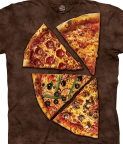 Outlet Pizza Classic Cotton T-Shirt T-Shirt | Novelty