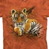 Clearance Playful Tiger Cub Kids' T-Shirt Kids Youth