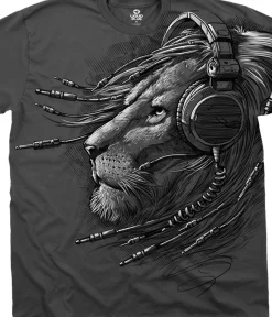 Fashion Plugged In Grey Athletic T-Shirt Athletic T-Shirt | Musica