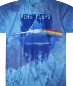 Best Prism Paint Tie-Dye T-Shirt T-Shirt | Pink Floyd