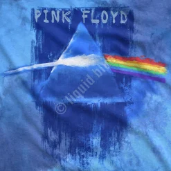 Best Prism Paint Tie-Dye T-Shirt T-Shirt | Pink Floyd