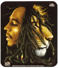 Discount Profiles Sticker Rastafari Art | Bob Marley