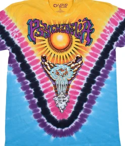 Clearance Psychedelia Tie-Dye T-Shirt T-Shirt | Light Fantasy
