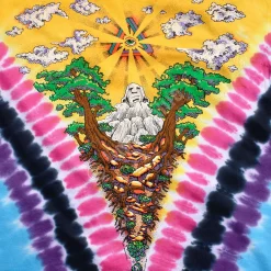 Clearance Psychedelia Tie-Dye T-Shirt T-Shirt | Light Fantasy