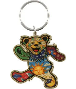 Online Psychedelic Bear Keychain Keychains | Grateful Dead