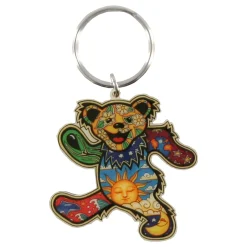 Online Psychedelic Bear Keychain Keychains | Grateful Dead
