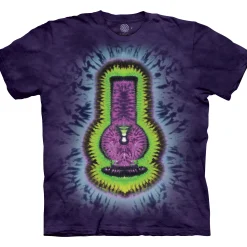 Clearance Purple Bong Tie-Dye Classic Cotton T-Shirt T-Shirt | Novelty