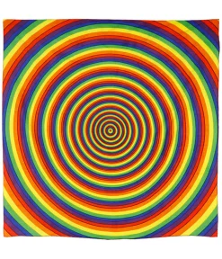 Best Rainbow Circle Bandana Bandanas | Liquid Blue