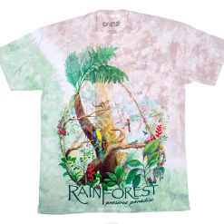 Hot Rainforest Tie-Dye T-Shirt T-Shirt | Exotic Wildlife