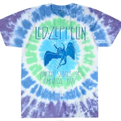 Best Ramble On Tie-Dye T-Shirt T-Shirt | Led Zeppelin